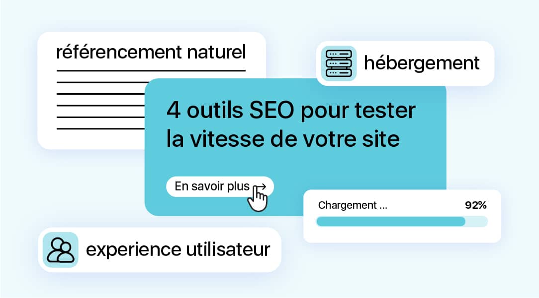 4 outils seo pour tester la vistesse de votre site web