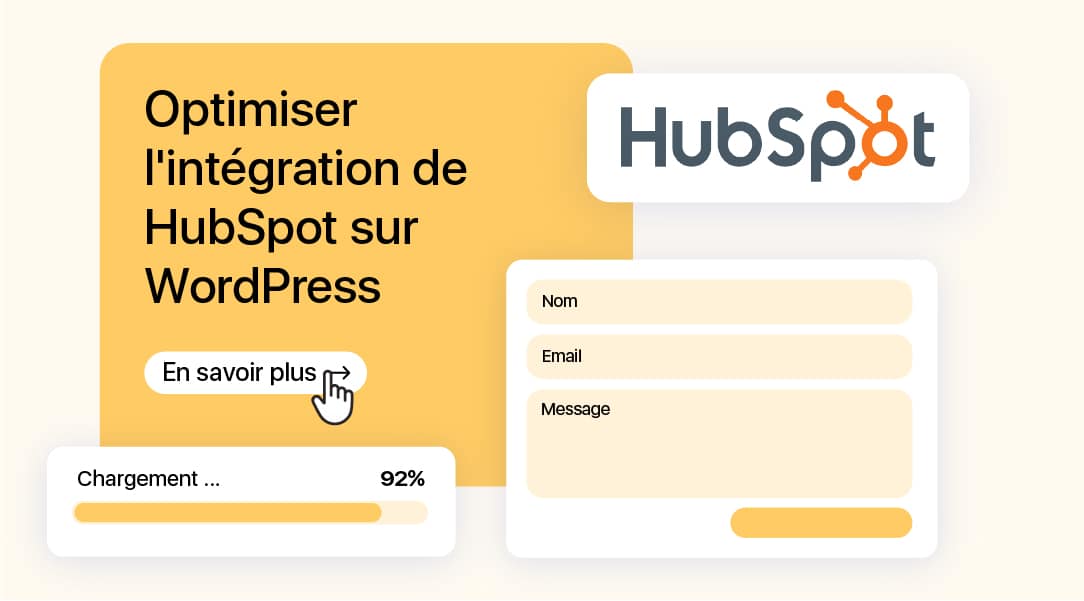 optimise l'intégration de hubspot