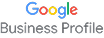 Logo Google Business Profile, outil pour gérer la visibilité locale sur Google.