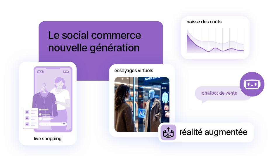 le social commerce nouvelle génération – réalité augmentée, chatbots et live shopping