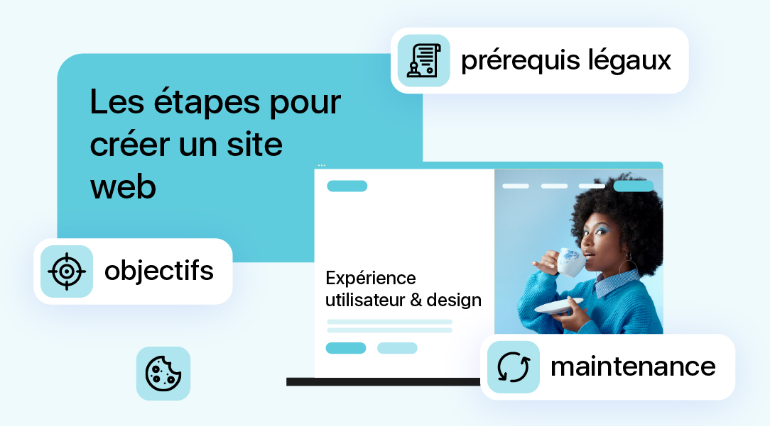 les etapes pour créer un site web